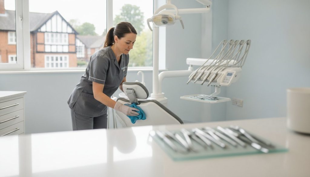 Professional Dental Practice Cleaning Services in Woking: Clinical Excellence and Compliance