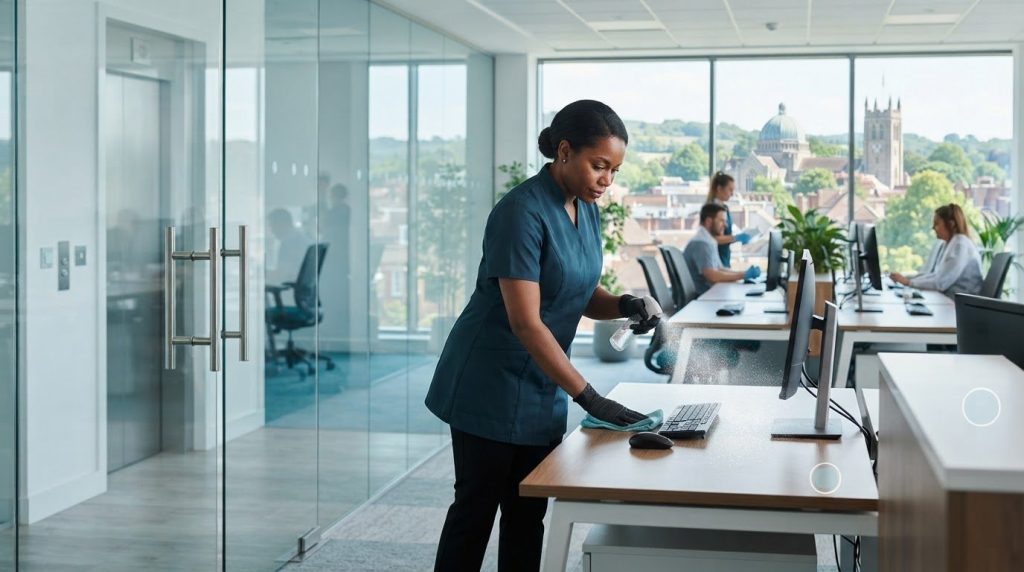 High-Touch Point Disinfection Services in Guildford: A Manager’s Guide