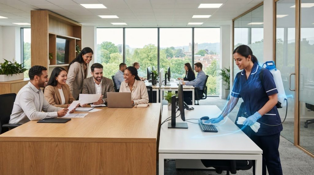 Reducing Staff Sick Days with Office Hygiene Services: A Workplace Guide