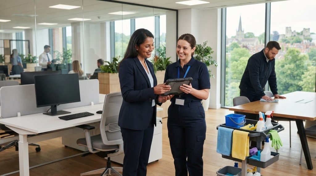 Choosing an office cleaning provider in Guildford