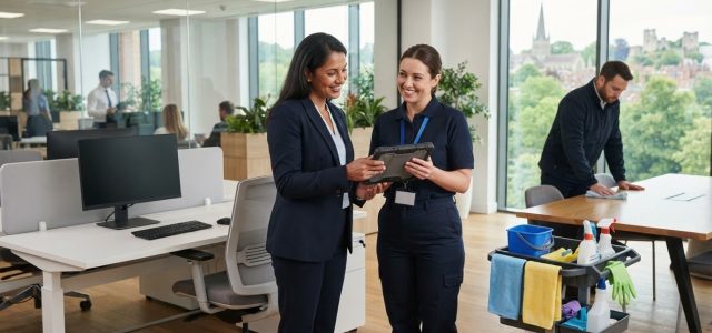 Choosing an office cleaning provider in Guildford
