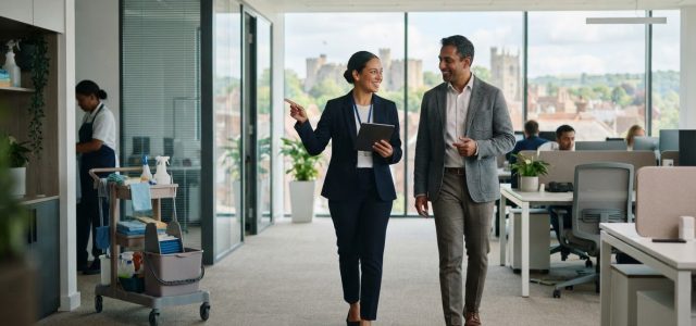 Guildford office cleaning with a free walk-round consultation