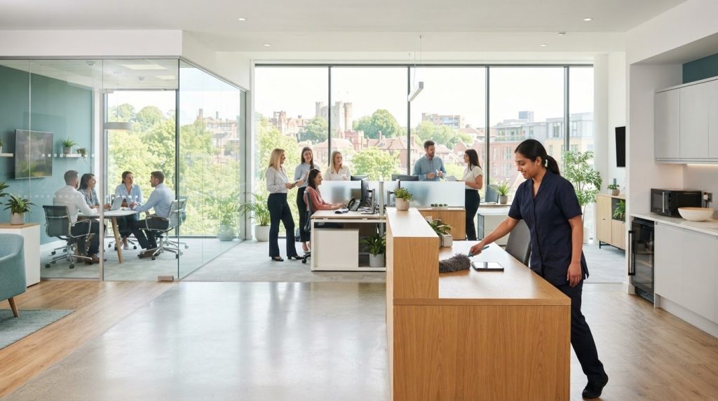 Office Cleaning for Estate Agents in Guildford and Nearby