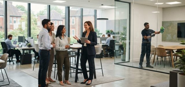Office cleaning in Guildford with a dedicated account manager