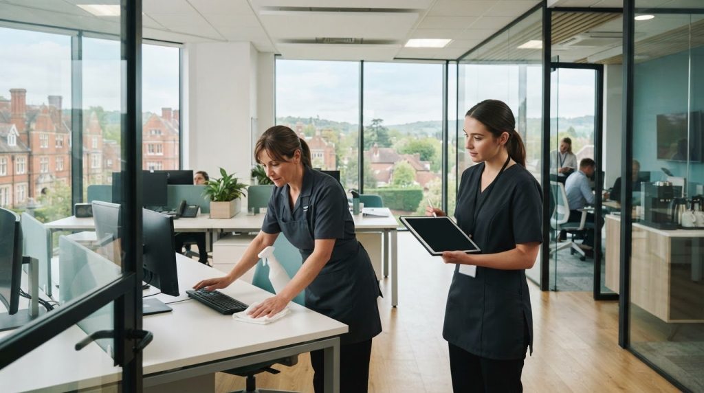 Reliable Office Cleaners in Guildford: What Consistent Service Looks Like