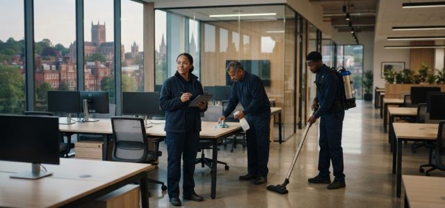 Supervised Cleaning Team in Guildford: Consistent Office Cleaning, Hands-On