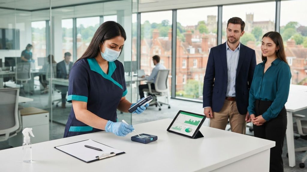 Workplace Cleaning in Guildford for Hygiene and Safety